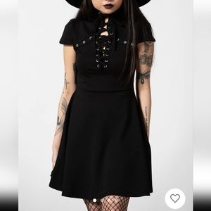 Killstar tied up skater dress bnwt xxl